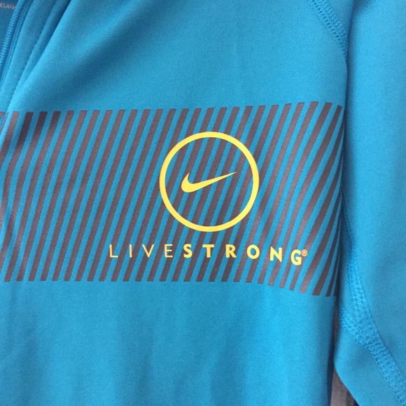 Nike Pro Combat Livestrong drift blue 1/4 … - Picture 6 of 13